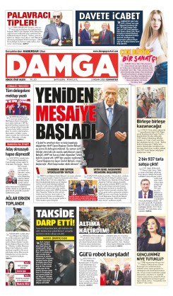 DAMGA 05 Nisan 2025 Cumartesi Sayfaları