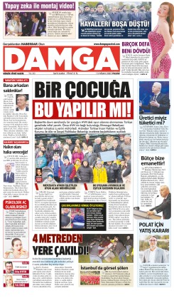 DAMGA 13 Nisan 2025 Pazar Sayfaları