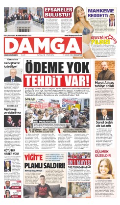 DAMGA 19 Nisan 2025 Cumartesi Sayfaları