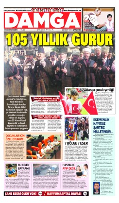DAMGA 23 Nisan 2025 Çarşamba Sayfaları