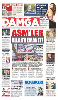 DAMGA 30 Nisan 2025 Çarşamba Sayfaları