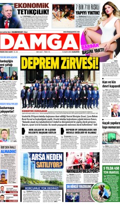 DAMGA 10 Mayıs 2025 Cumartesi Sayfaları