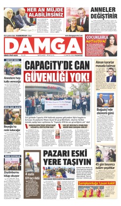 DAMGA 12 Mayıs 2025 Pazartesi Sayfaları