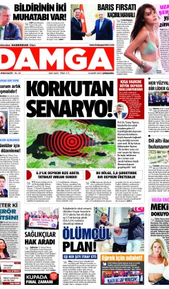 DAMGA 14 Mayıs 2025 Çarşamba Sayfaları
