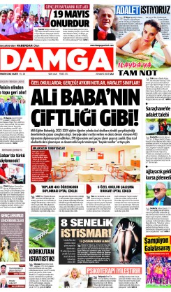 DAMGA 20 Mayıs 2025 Salı  Sayfaları