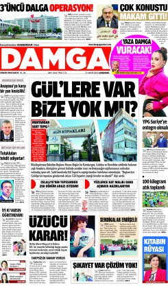 DAMGA 21 Mayıs 2025 Çarşamba Sayfaları