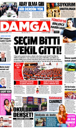 DAMGA 23 Mayıs 2025Cuma Sayfaları