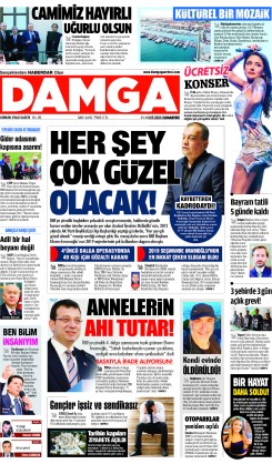 DAMGA 24 Mayıs 2025 Cumartesi Sayfaları