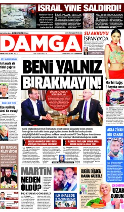 DAMGA 14 Haziran 2025 Cumartesi Sayfaları