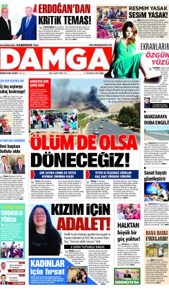 DAMGA 17 Haziran 2025 Salı Sayfaları