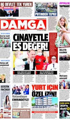 DAMGA 20 Haziran 2025 Cuma Sayfaları