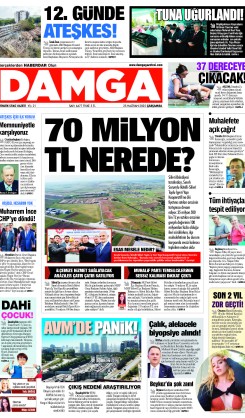 DAMGA 25 Haziran 2025 Çarşamba Sayfaları