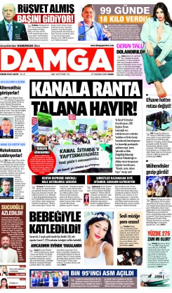 DAMGA 27 Haziran 2025 Cuma Sayfaları