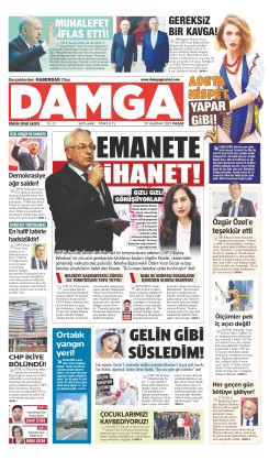 DAMGA 29 Haziran 2025 Pazar Sayfaları