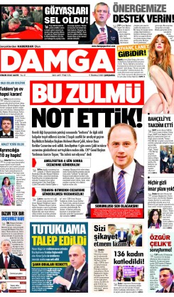DAMGA 9 Temmuz 2025 Çarşamba Sayfaları