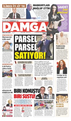 DAMGA 16 Temmuz 2025 Çarşamba Sayfaları