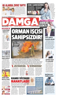 DAMGA 20 Temmuz 2025 Pazar Sayfaları