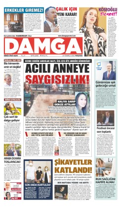 DAMGA 24 Temmuz 2025 Perşembe Sayfaları