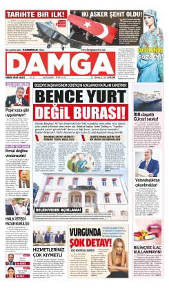 DAMGA 27 Temmuz 2025 Pazar Sayfaları