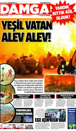 DAMGA 28 Temmuz 2025 Pazartesi Sayfaları
