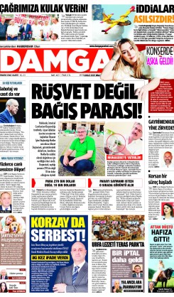 DAMGA 29 Temmuz 2025 Salı Sayfaları