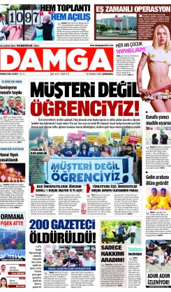 DAMGA 30 Temmuz 2025 Çarşamba Sayfaları