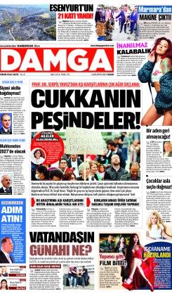 DAMGA 3 Ağustos 2025 Pazar Sayfaları