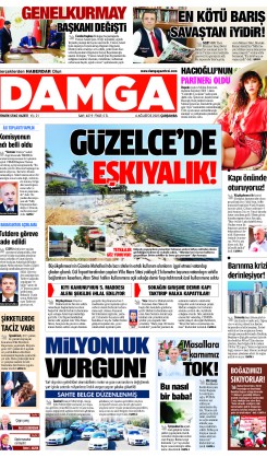 DAMGA 6 Ağustos 2025 Çarşamba Sayfaları