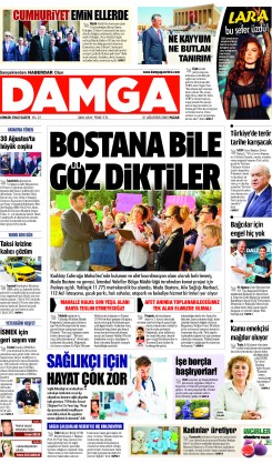 DAMGA 31 Ağustos Pazar Sayfaları