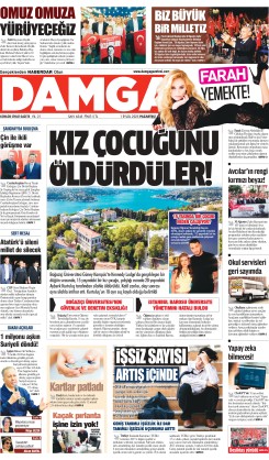 DAMGA 1 Eylül Pazartesi Sayfaları