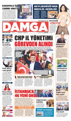 DAMGA 3 Eylül Çarşamba Sayfaları