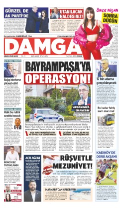 DAMGA 14 Eylül Pazar Sayfaları