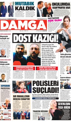 DAMGA 27 Eylül Cumartesi Sayfaları