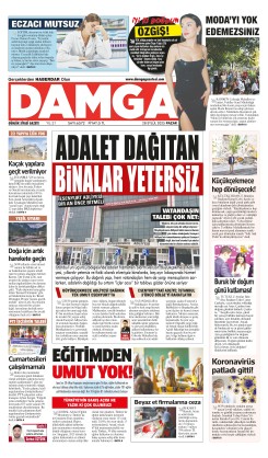 DAMGA 28 Eylül Pazar Sayfaları