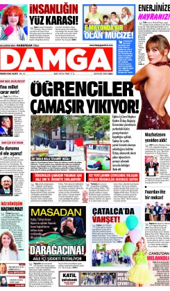 DAMGA 30 Eylül Salı Sayfaları