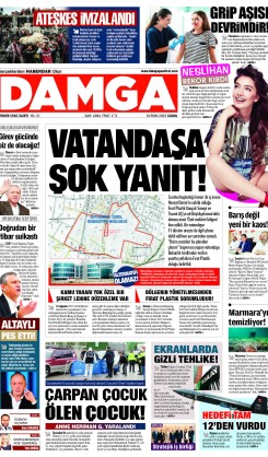 DAMGA 10 Ekim Cuma Sayfaları
