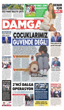 DAMGA 18 Ekim Cumartesi Sayfaları