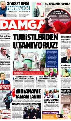 DAMGA 21 Ekim Salı Sayfaları