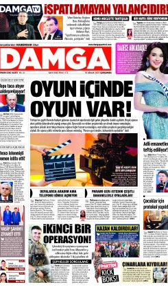 DAMGA 10 Aralık Çarşamba Sayfaları