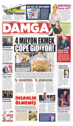 DAMGA 21 Aralık Pazar Sayfaları