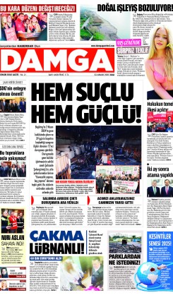 DAMGA 23 Aralık Salı Sayfaları