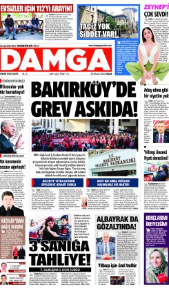 DAMGA 28 Aralık  Pazar Sayfaları