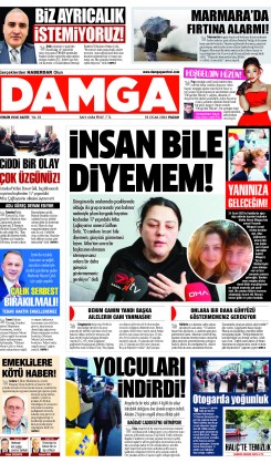 DAMGA 18 Ocak Pazar Sayfaları