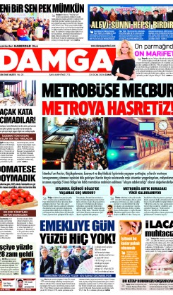 DAMGA 23 Ocak Cuma Sayfaları