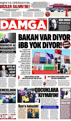 DAMGA 25 Ocak Pazar Sayfaları