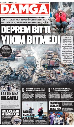 DAMGA 6 Şubat Cuma Sayfaları