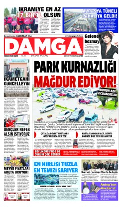 DAMGA 23 Şubat Pazartesi Sayfaları