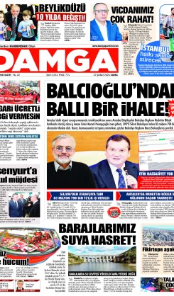 DAMGA 27 Şubat Cuma Sayfaları