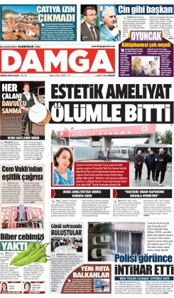 DAMGA 1 Mart Pazar Sayfaları