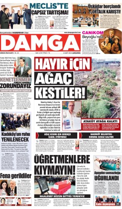 DAMGA 4 Mart Çarşamba Sayfaları